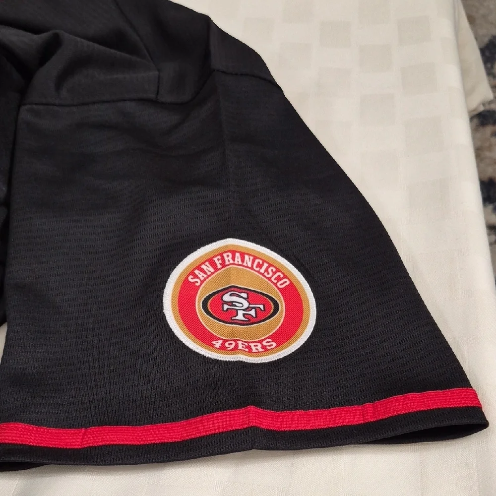 Nike Black and Red 49ers Jersey - Picture 6 of 8